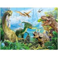 Puzzle dinozaury 35elementów
