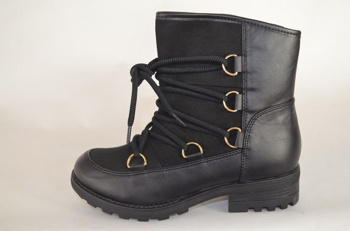 EVEN&ODD BOTKI damskie czarne ROZ 38