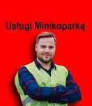 Usługi Minikoparka Wynajem minikoparki koparka Przyłącza Elektryk