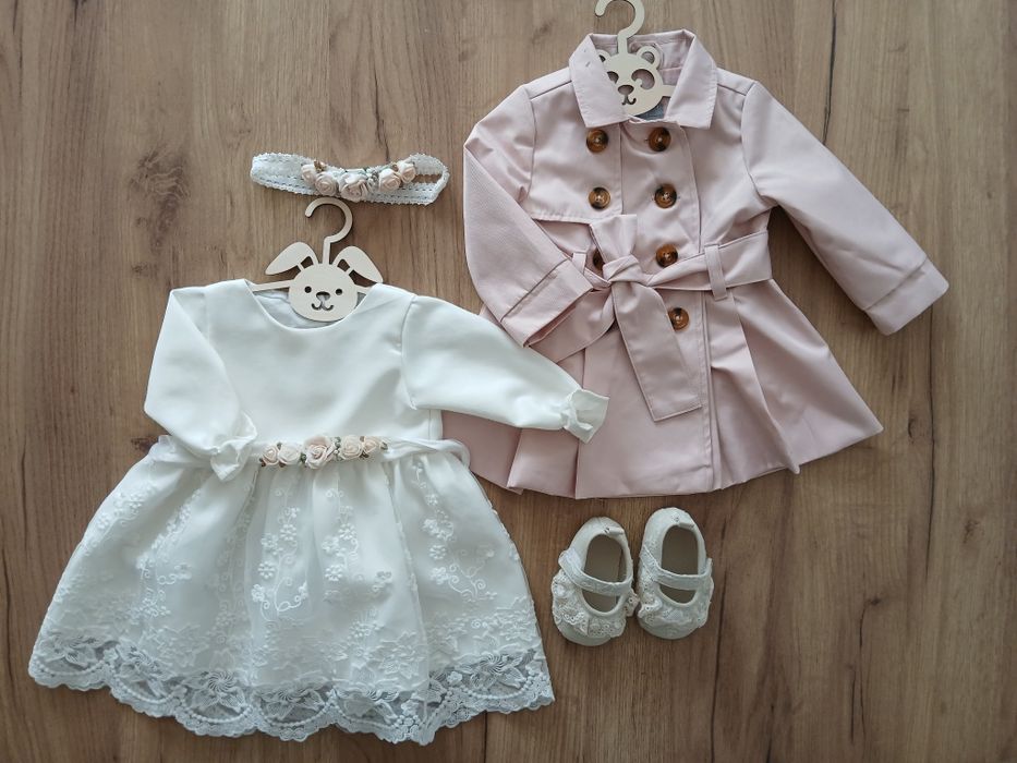 Komplet  do chrztu r 68 Milulove dziewczynka