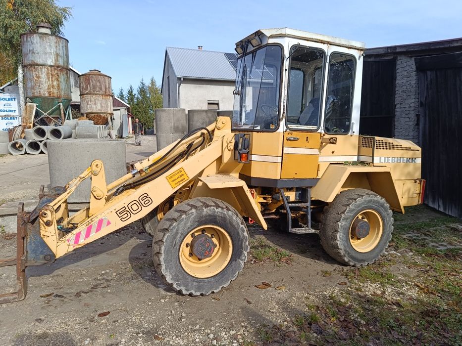 Ładowarka przegubowa liebherr l506