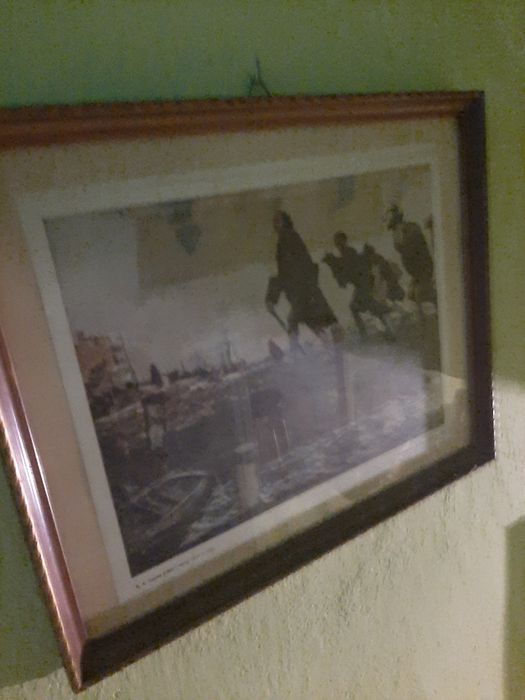 Obrazki grafika oprawione