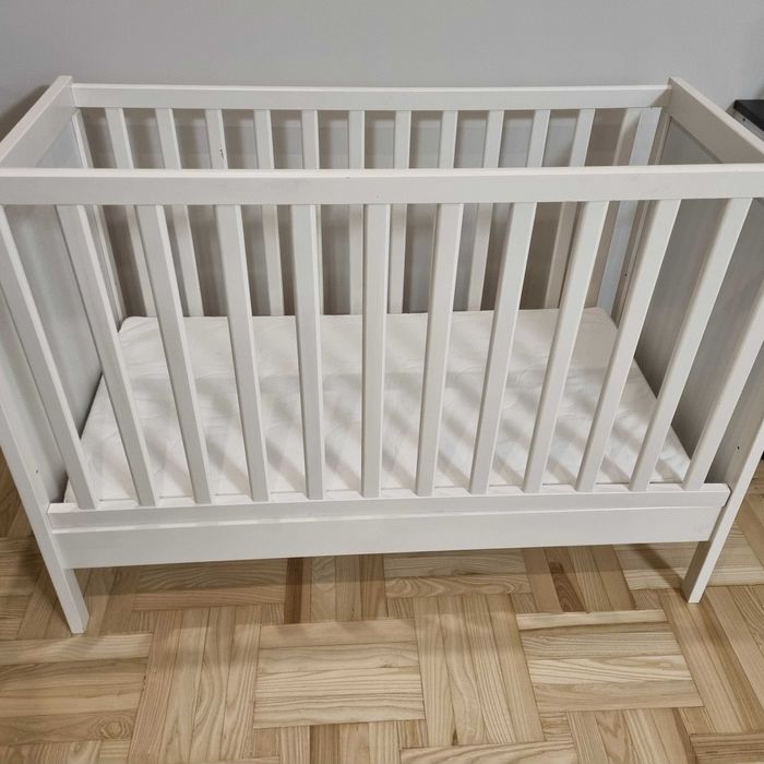Łóżeczko Ikea Sundvik 120x60 cm + materac