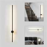 Kinkiet liniowy Polonez 800 (80cm) czarny - lampa ścienna LED