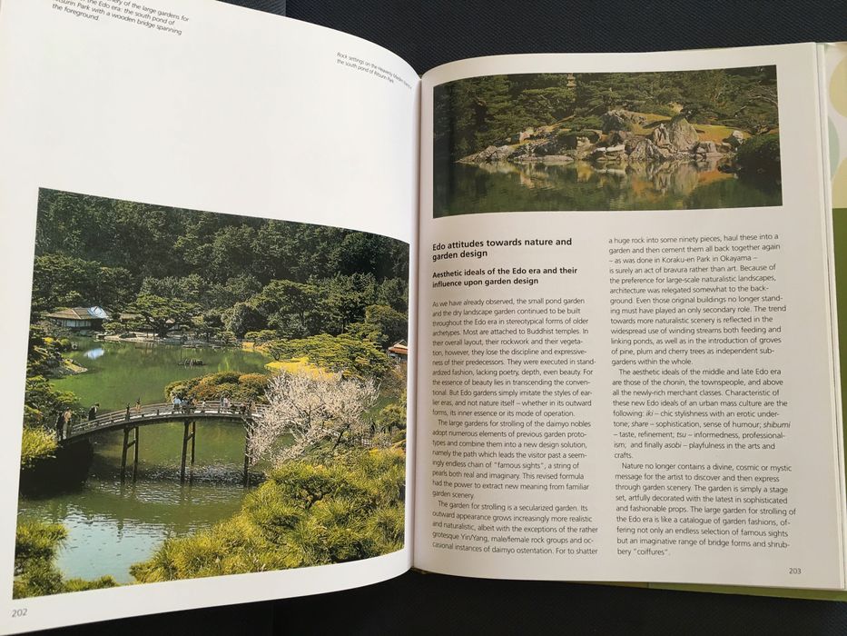 Japanese Gardens. Right Angle and Natural Forms