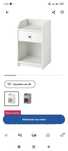 Mesa cabeceira IKEA