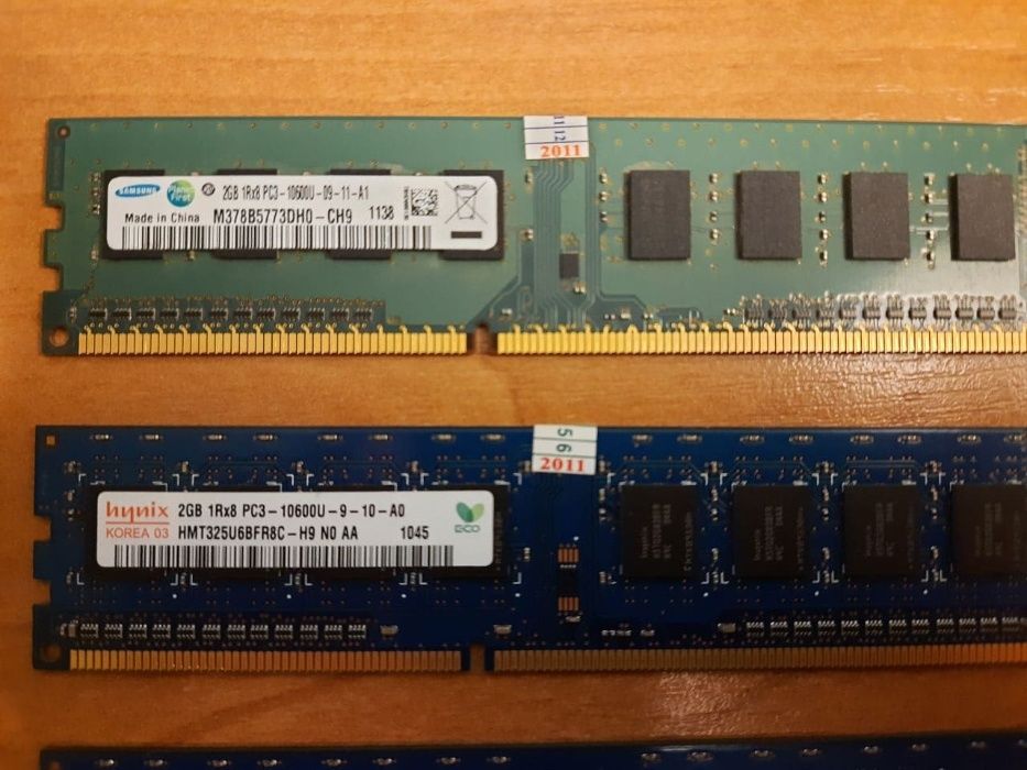 ОЗУ Hynix DDR3 2Gb 1333MHz PC3-10600U 1R8 CL9