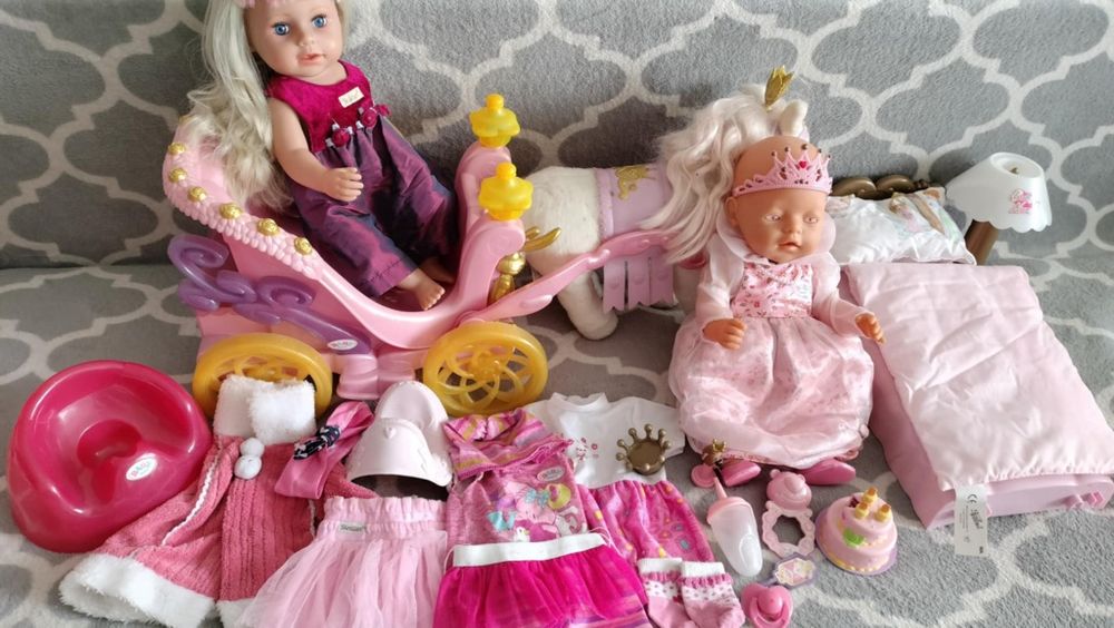 Baby born księżniczka z akcesoriami