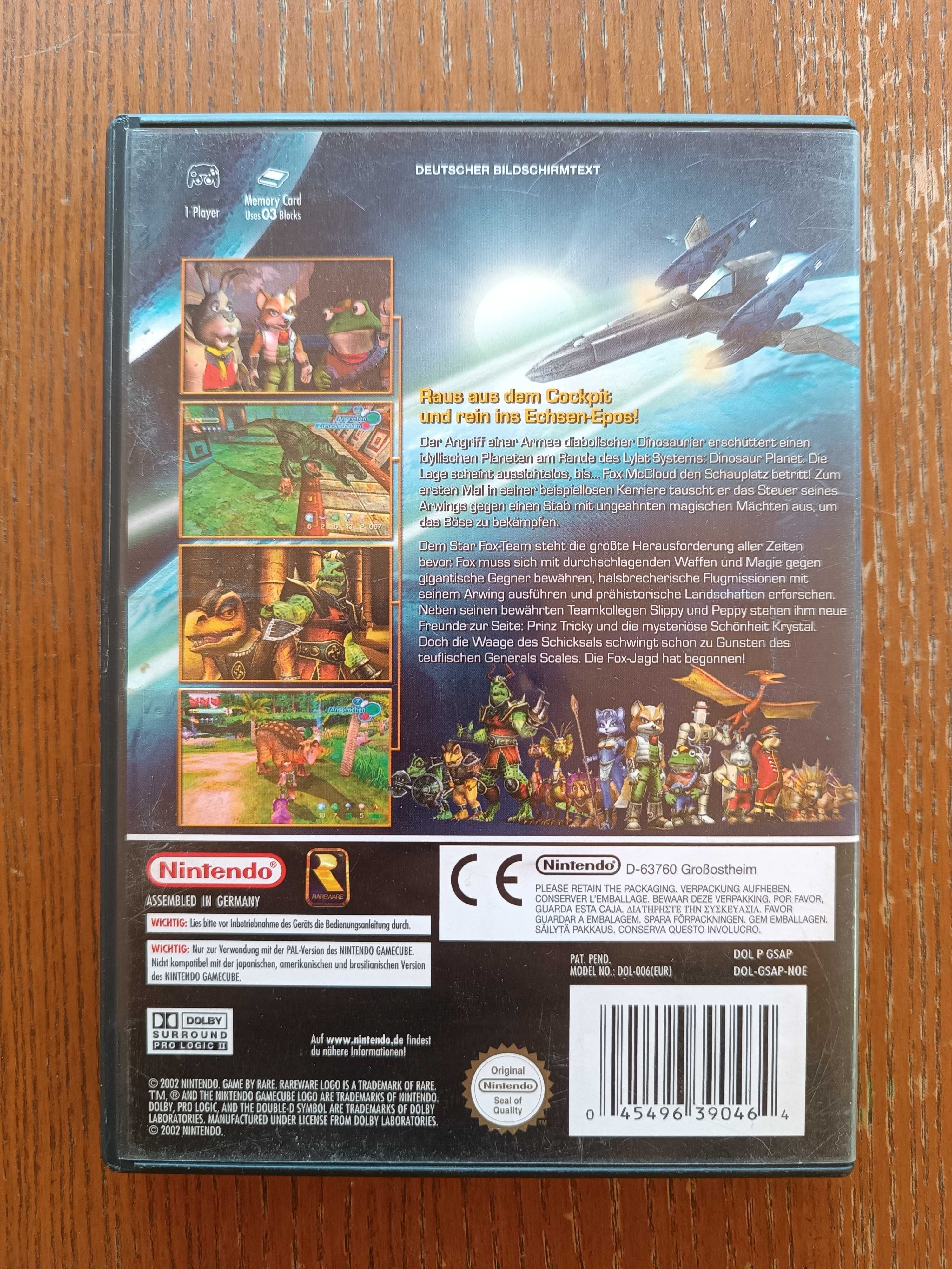 Gamecube Starfox Adventures