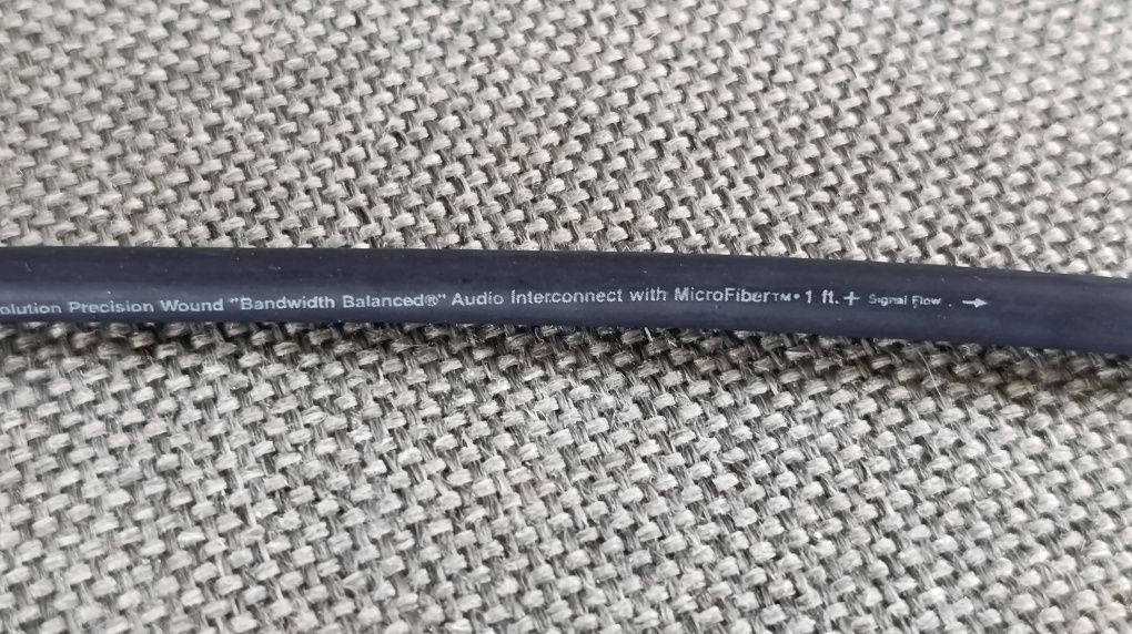 Monster Interlink 400 mk2.  audiofilskie kable cinch
