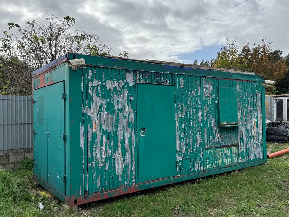 Kontener 20FT Magazyn Garaż Na ramie - możliwy transport