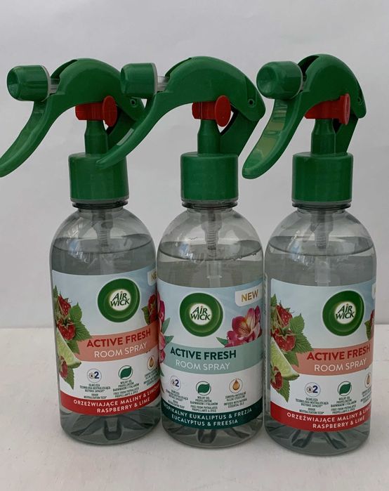 AirWick Active Fresh odświerzacz powietrza spray 3 szt. Air Wick