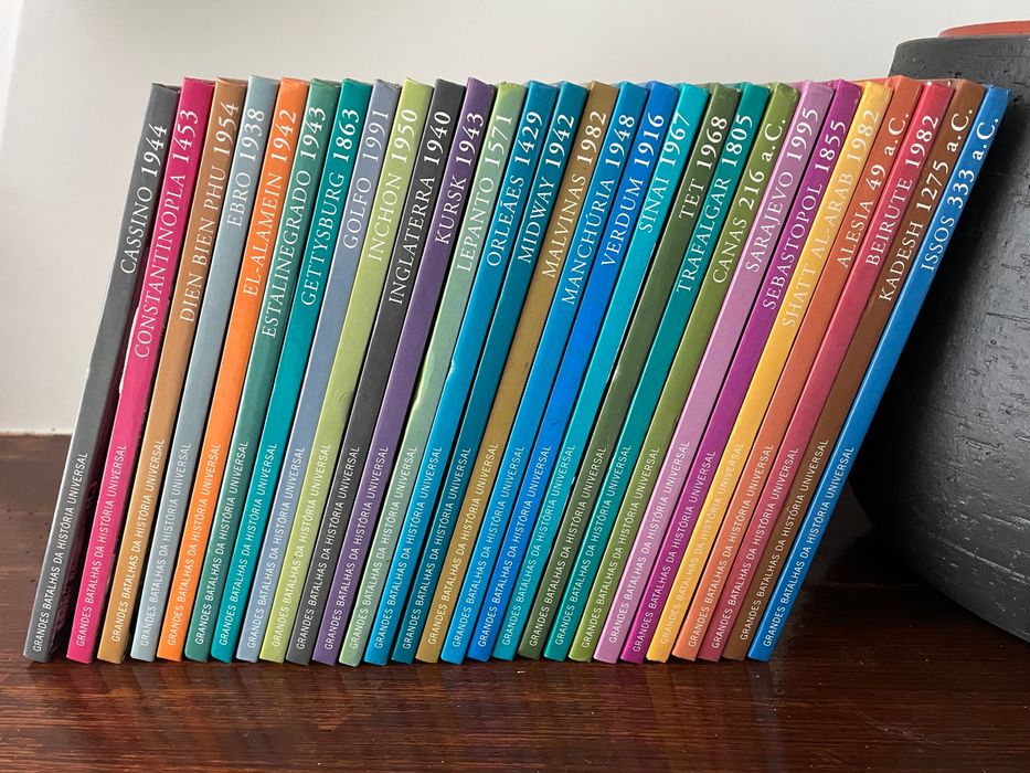 Colecção Grandes Batalhas da História Universal (28 volumes)