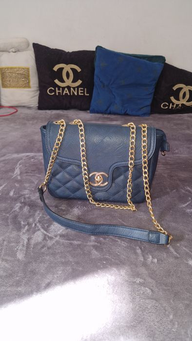 Torebka Chanel Geanatowa