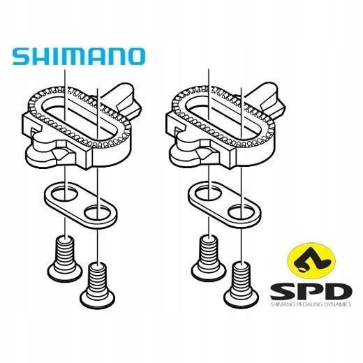 Bloki MTB SPD SHIMANO SM-SH56 Wielokierunkowe Oryginał