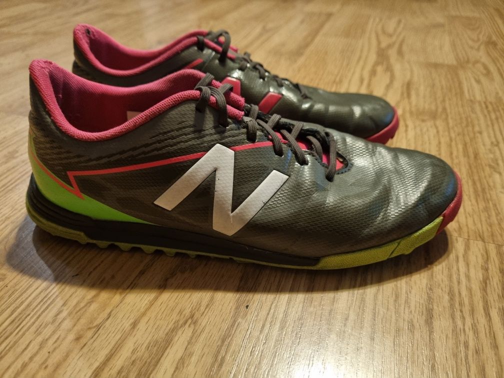 NB turfy halówki sportowe szary różowy rozm.37,5 New Balance