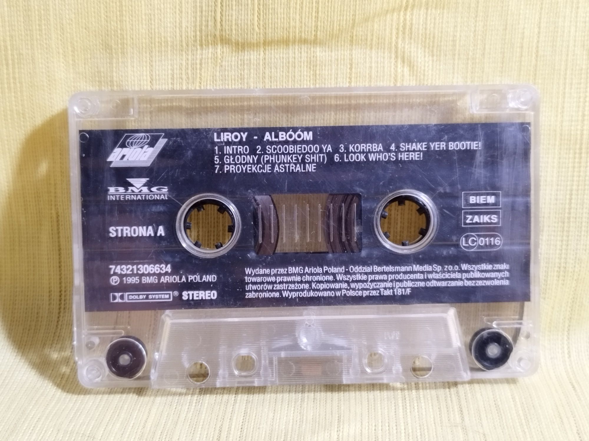 Kaseta magnetofonowa "LIROY - ALBÓÓM"