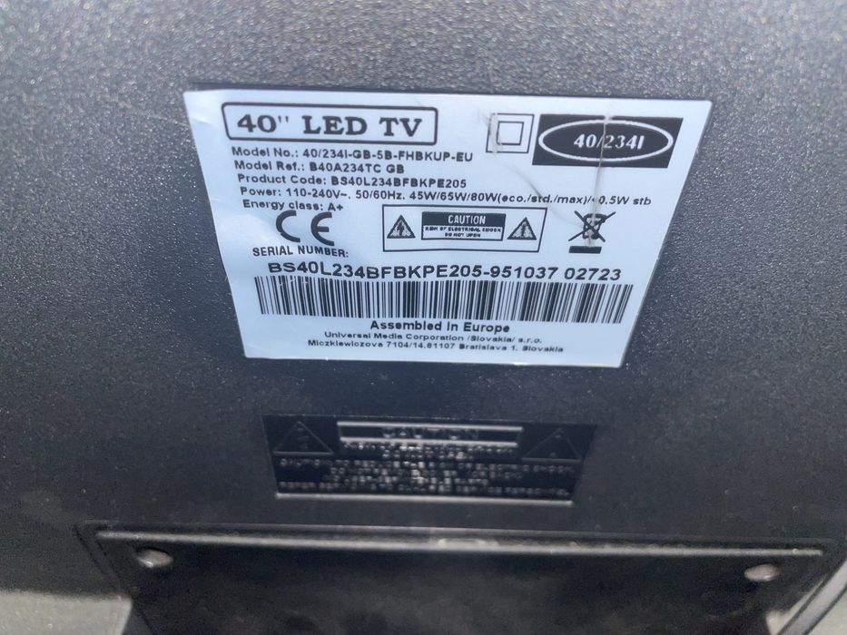 Tv led Blaupunkt 40”