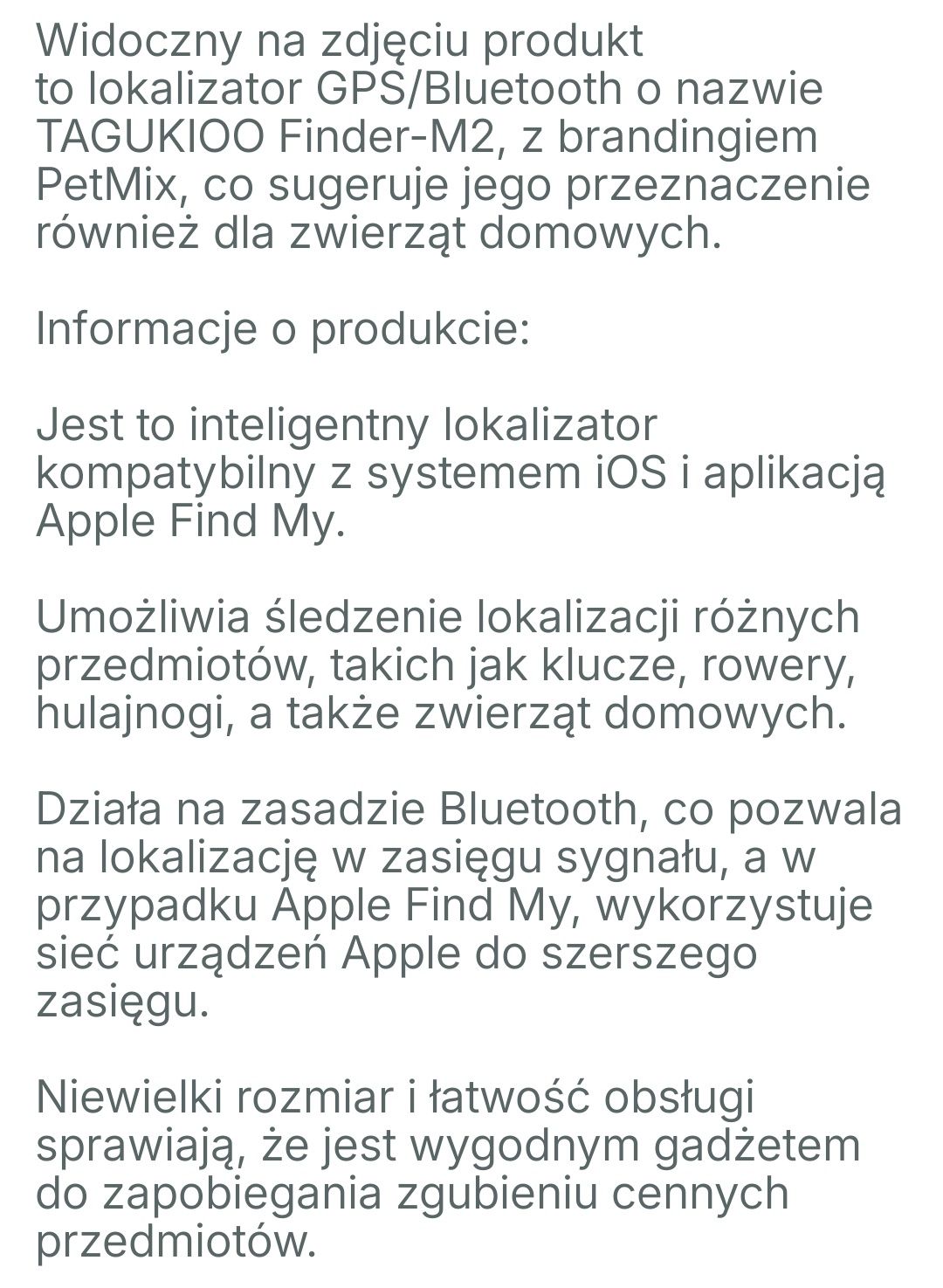 Lokalizator GPS Bluetooth