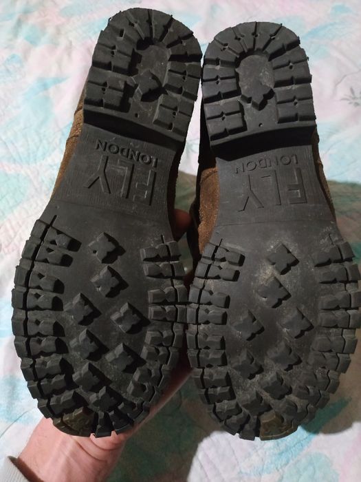 Женские брендовые  сапожки Fly London 37 размер кожа прошитые