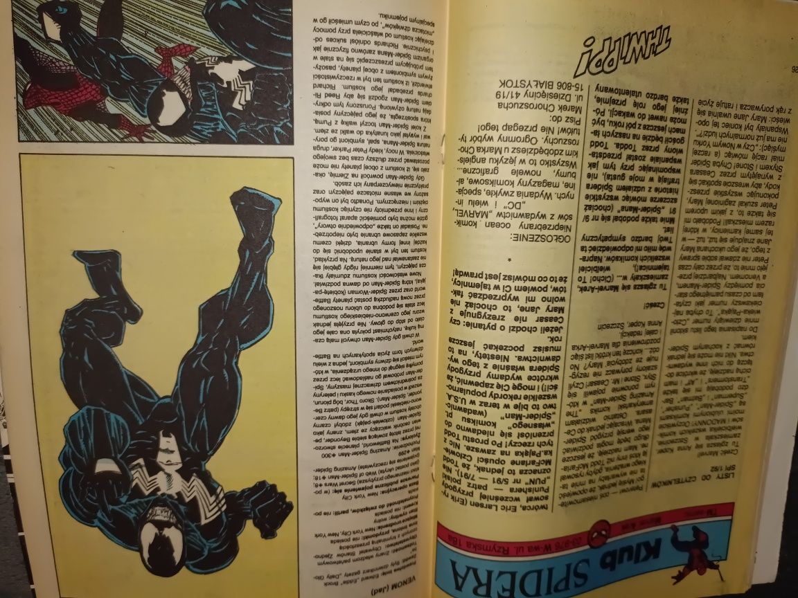 Komiks Spiderman 1/1992