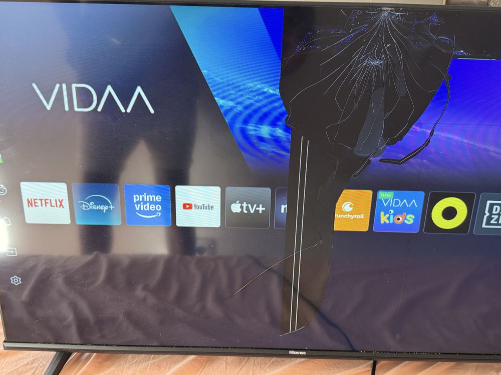 Televisao com um unico problema