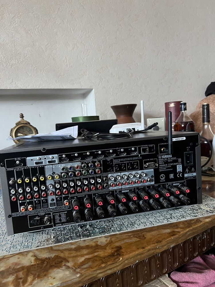 AV Ресивер Yamaha RX-A2040 / Dolby Atmos / 4k / 9.2 / Wi-Fi