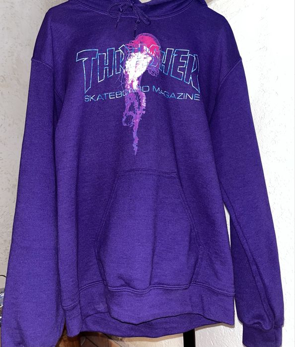 Thrasher Atlantic Drift Hoodie Purple