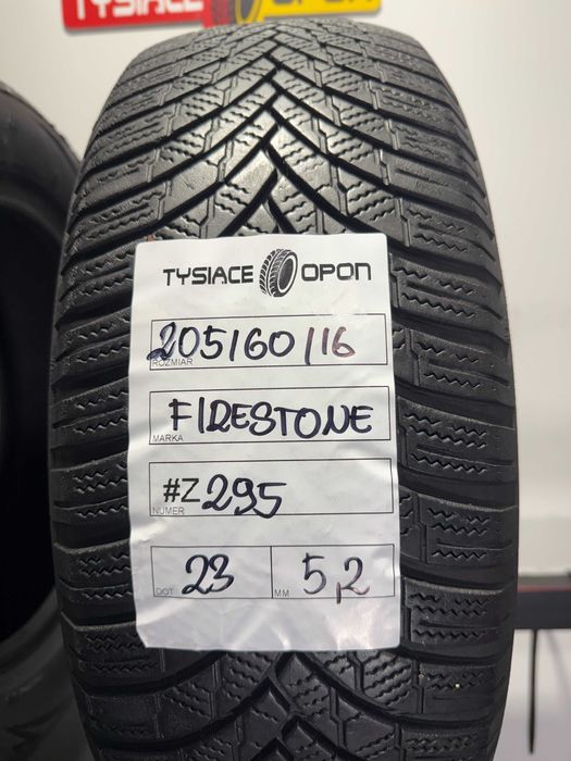 Opony Zimowe 205/60/16 Firestone WinterHawk4 #Z295