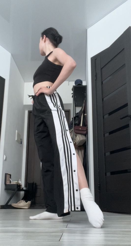 Оригінальні штани Adidas з кнопками