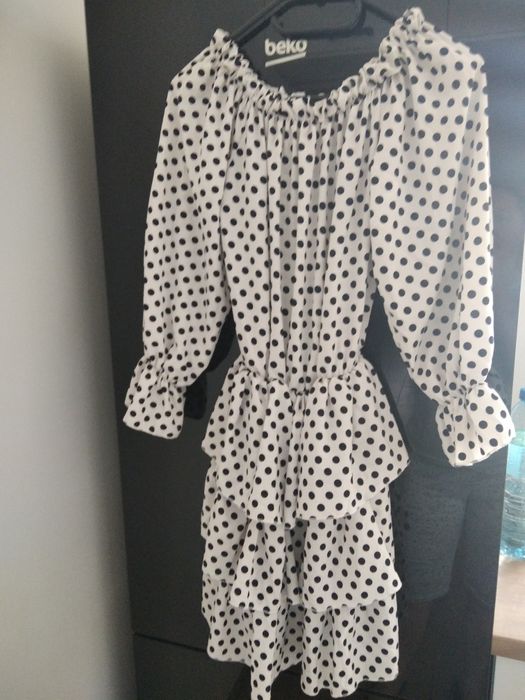 Sukienka letnia w grochy