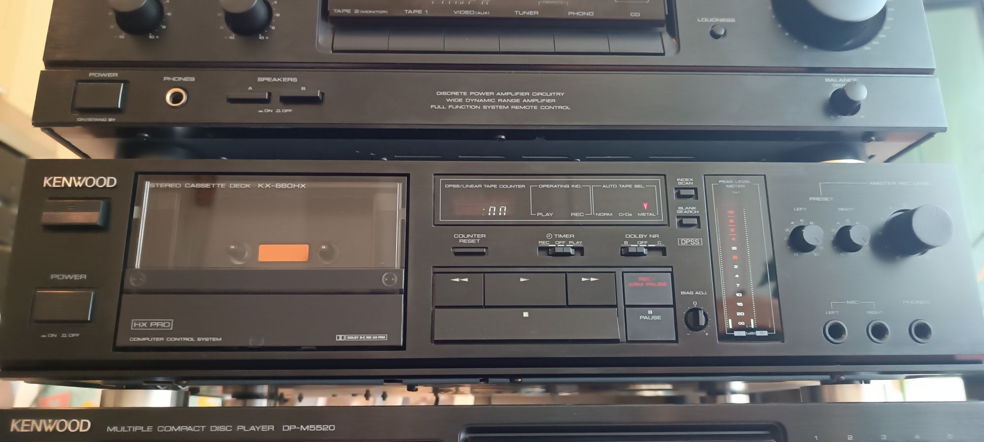 Kenwood  kx-660hx dp-m5520