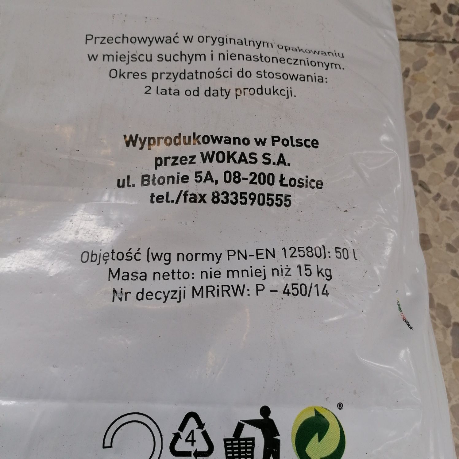 Ziemia uniwersalna kwiatowa 50 litrów