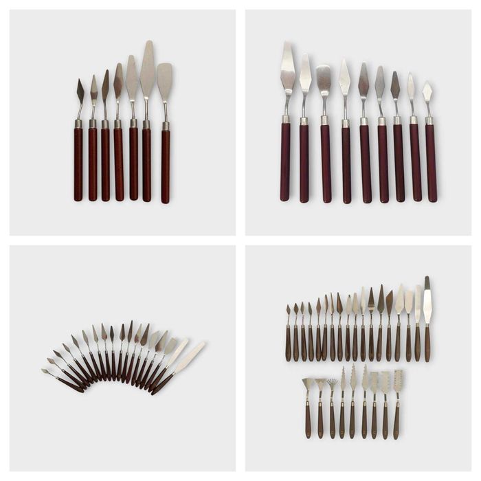 Мастихіни набори 7, 9, 18, 27 шт.