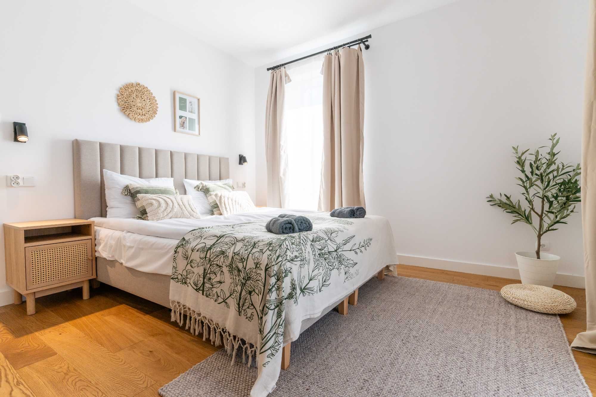 MARINA DELUXE - 80m2, balkon, garaż, widok na jezioro, Mazury, Netflix