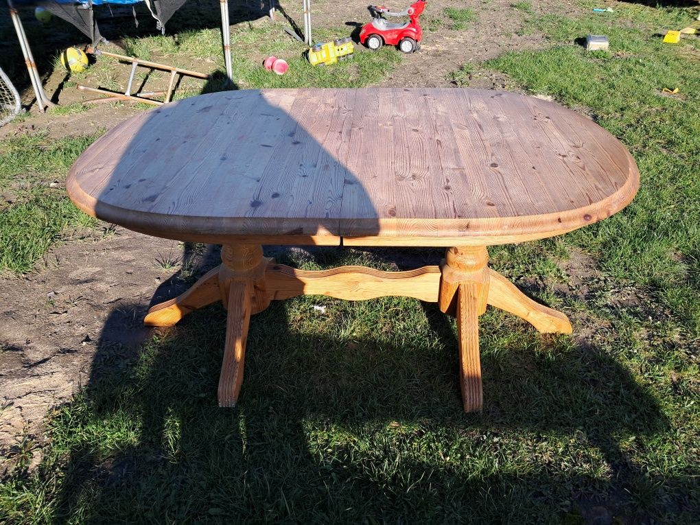 Stół rozkladany drewniany