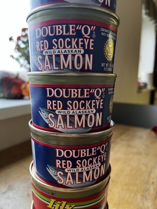 Лосось рожевий  в консерві , Salmon виготовлено в США