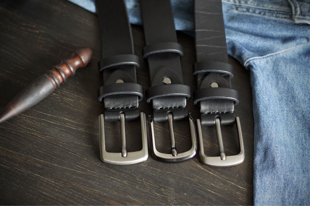 Ремінь чоловічий класичний 4см. Ремень мужской на пояс