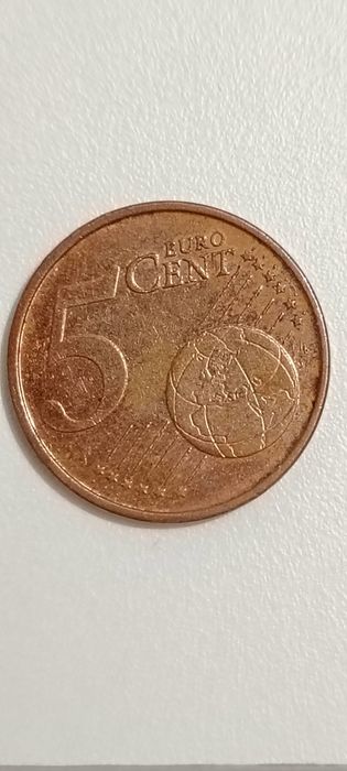 Moeda de 2017 Estónia 5 Cêntimos