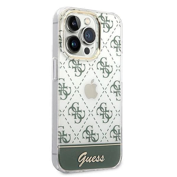 Guess GUHCP14XHG4MHA iPhone 14 Pro Max 6,7" khaki hardcase 4G Pattern