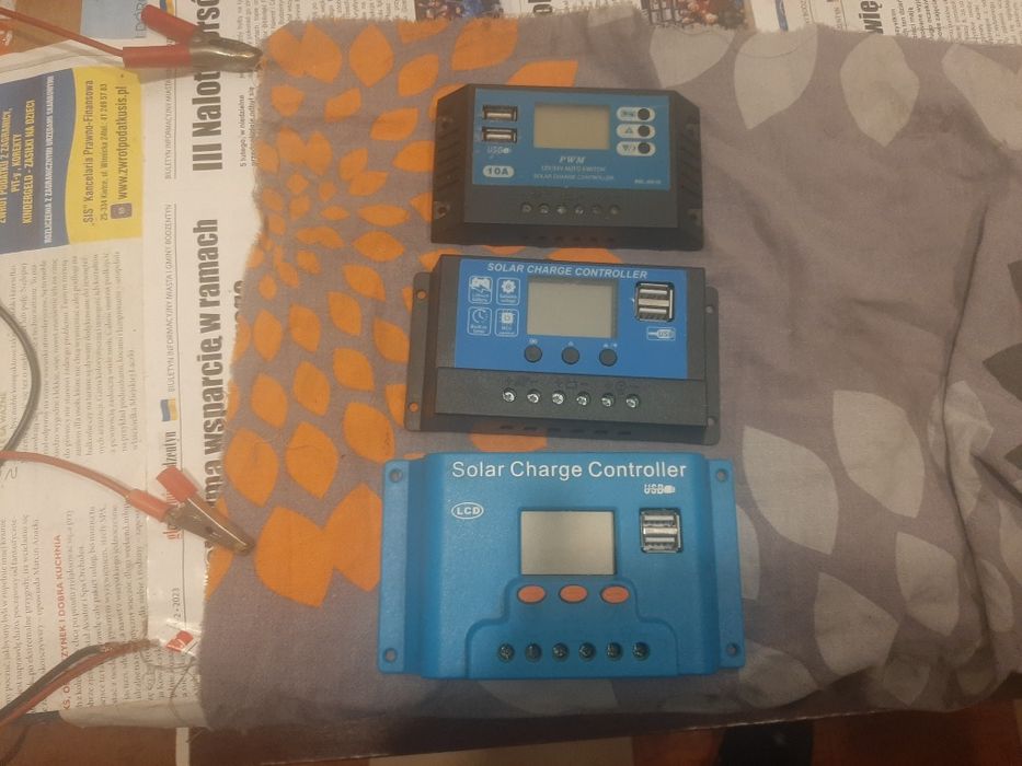 Sterownik do paneli fotowoltaicznych, regulator ładowania