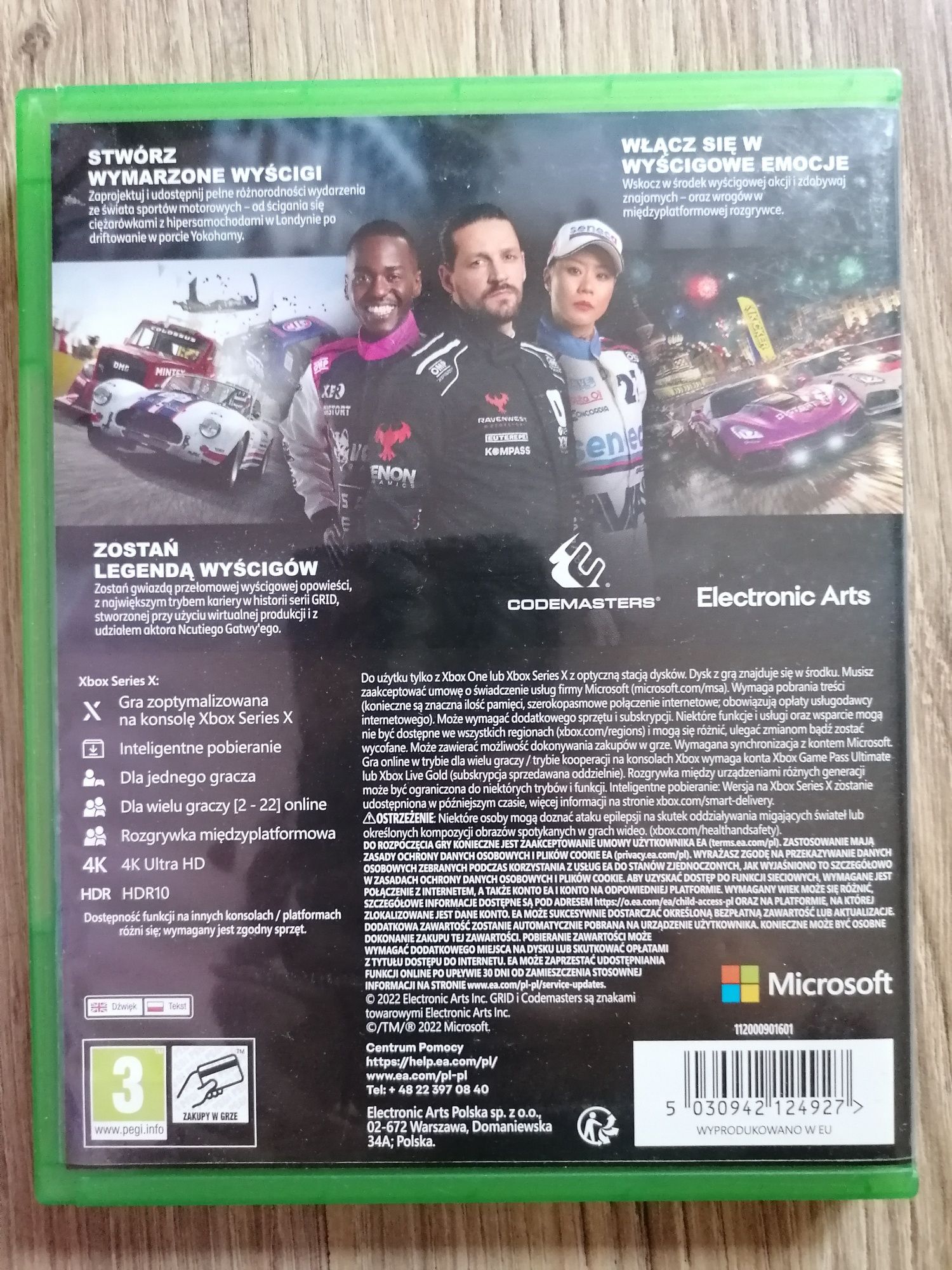 Grid Legends Xbox One, Series X