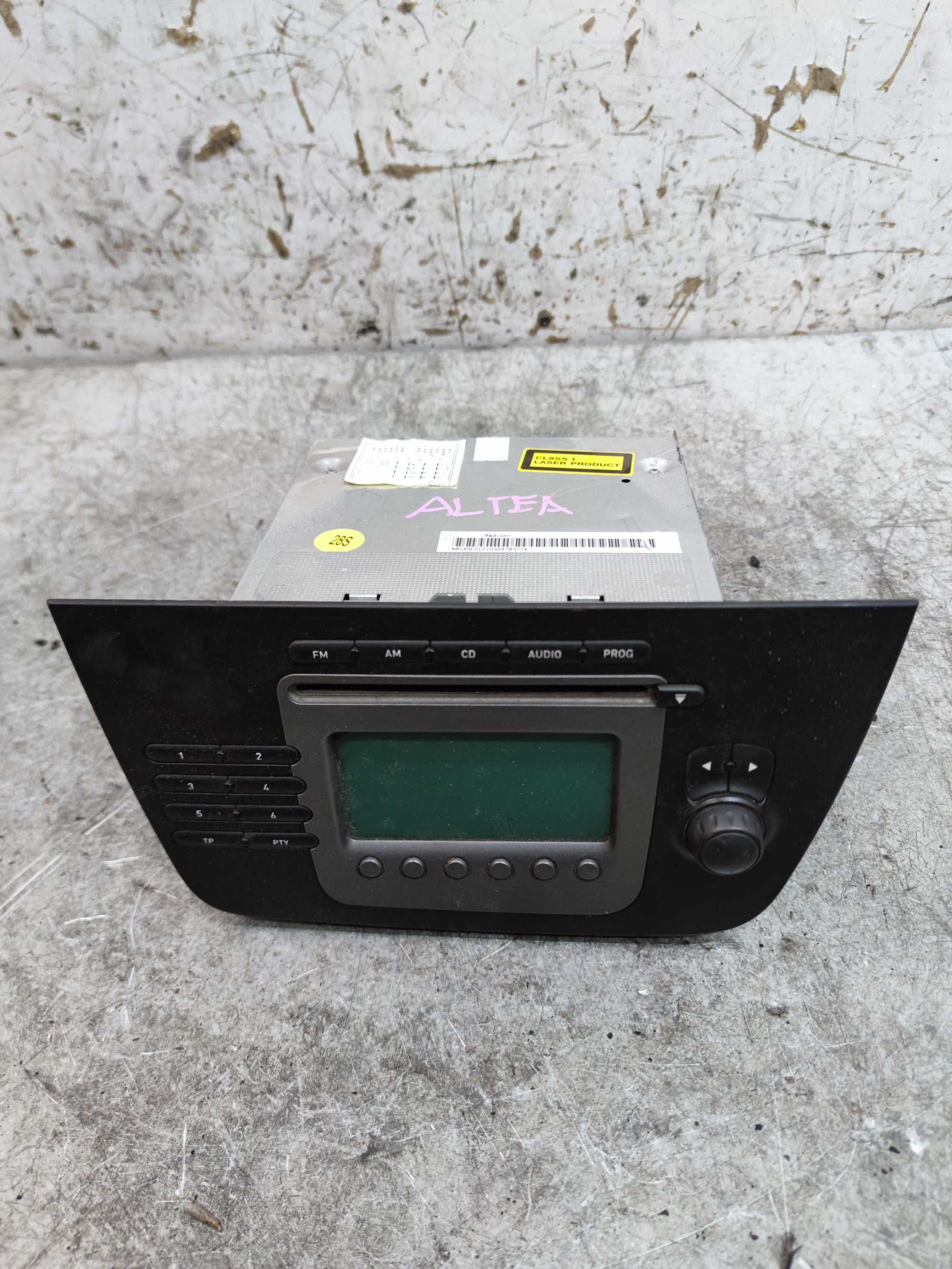 Seat Altea Radio CD Radioodtwarzacz Oryginalne