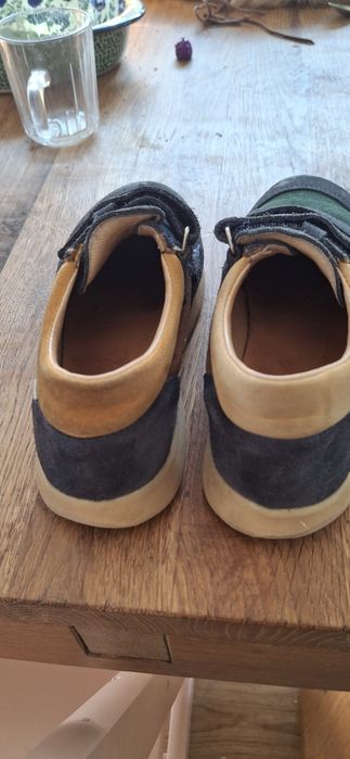 Półbuty Mrugała COCO 3111/4-77 blu na rzepy roz. 33