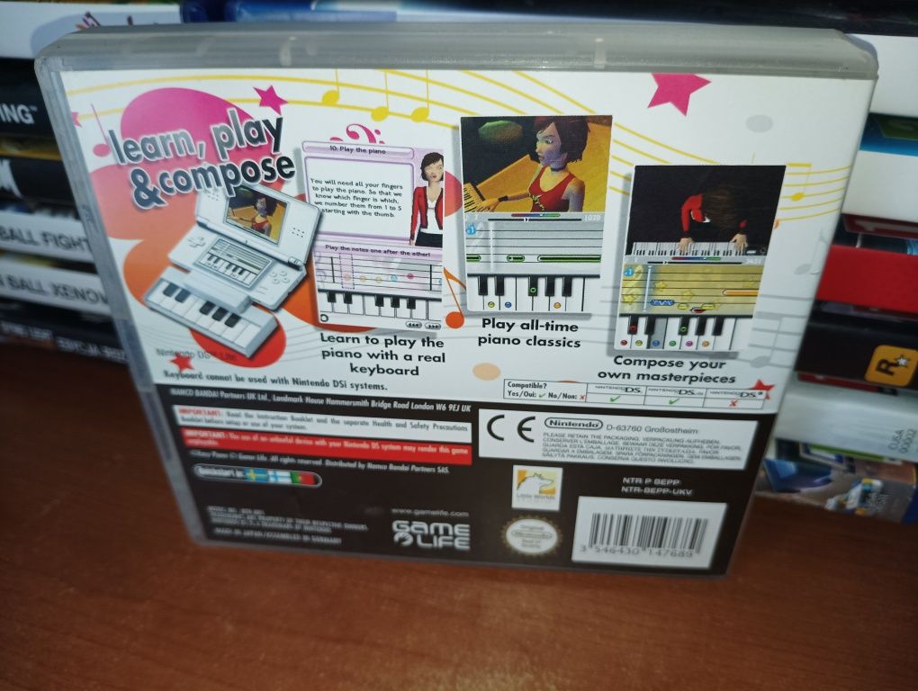 2 Gry Easy Piano/ Dj Star Nintendo DS