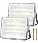 Viugreum Zestaw 2 reflektorów zewnętrznych LED 150 W,
światło punktowe