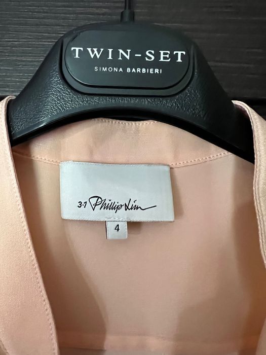 Блузка рубашка Chanel шелк  pinko