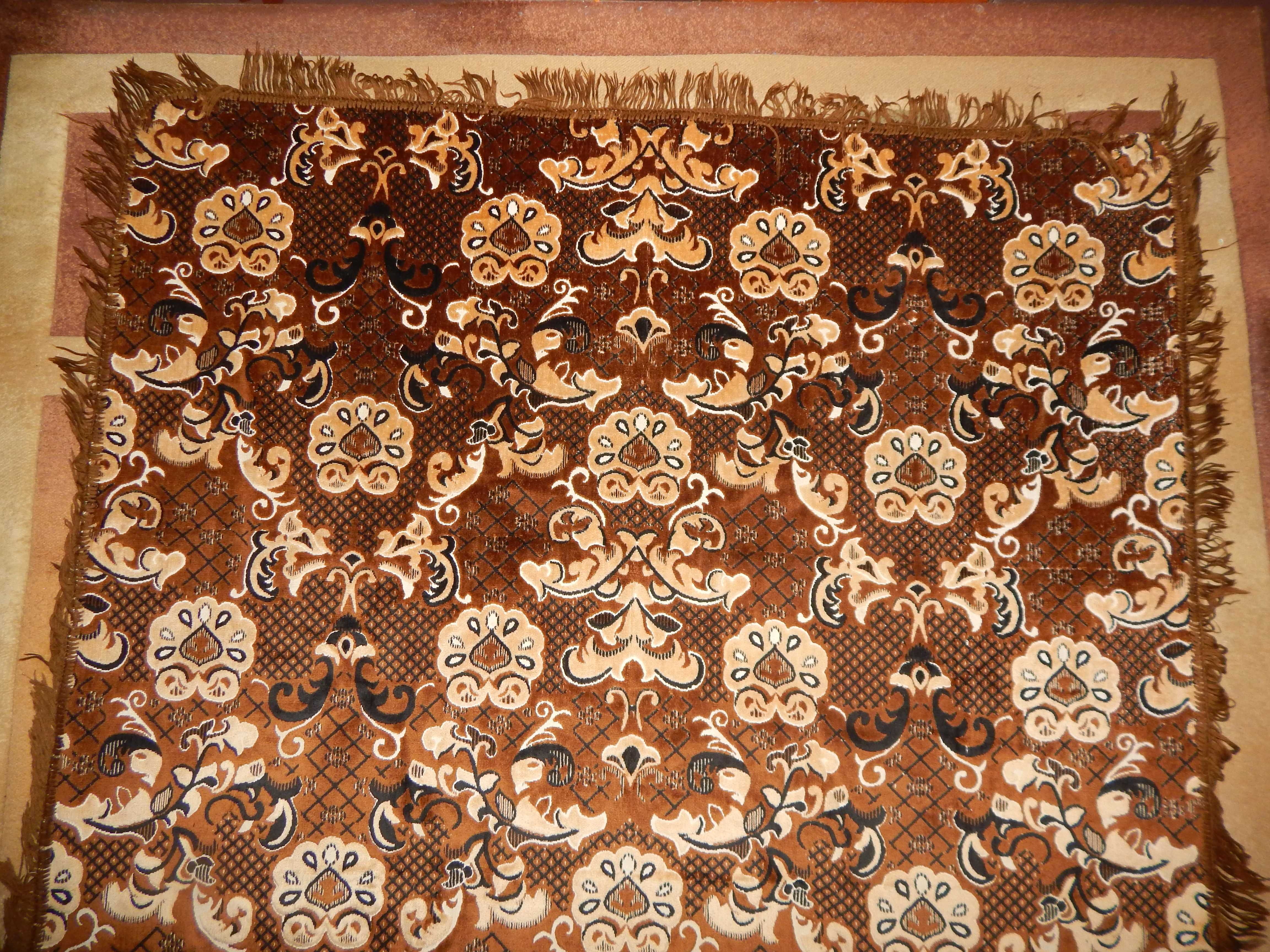 Покрывало одеяло покривало ковдра ковер килим коричневый 135*185 см