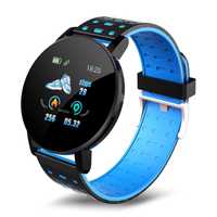 Smartwatch Zegarek Sportowy Kroki Kalorie Puls - Niebieski