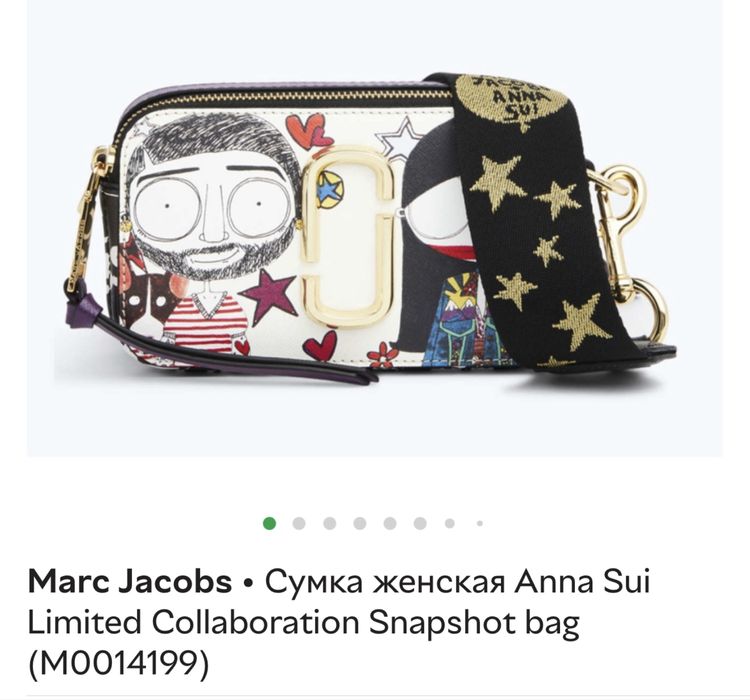 Сумка Marc jacobs колоборація Anna Sui